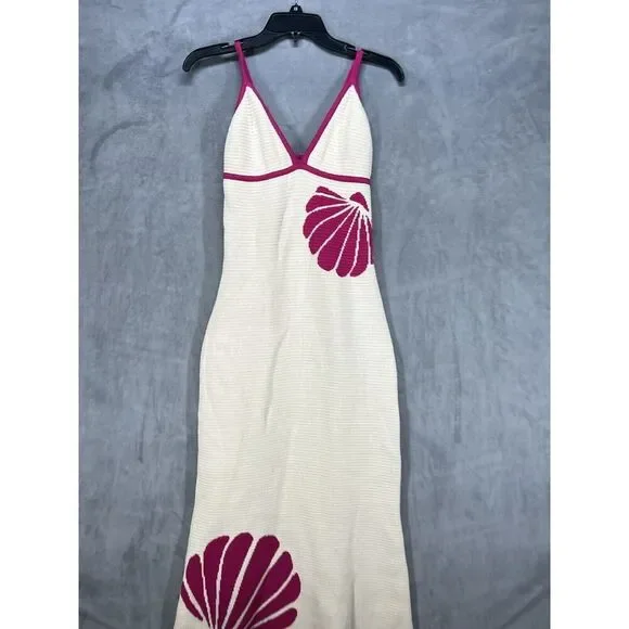 NEw Anthropologie The Wolfgang Sleeveless V-neck Knit Midi Dress Size Medium - Picture 4 of 10